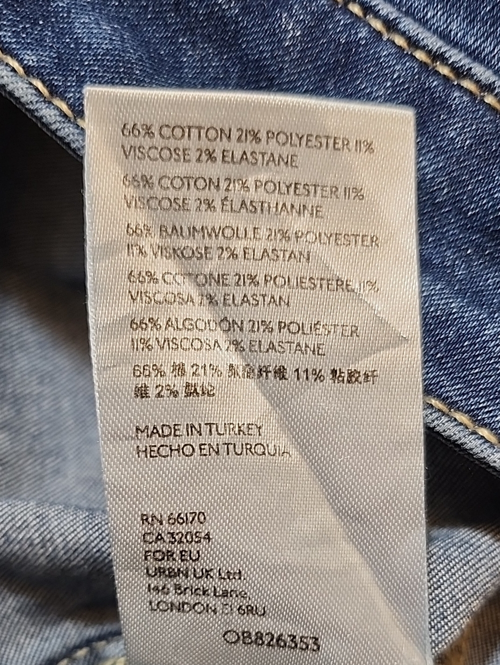 Free People Just Float Flare Jeans high-rise waist exaggerated bell-bottom Sz 28 - Picture 15 of 15